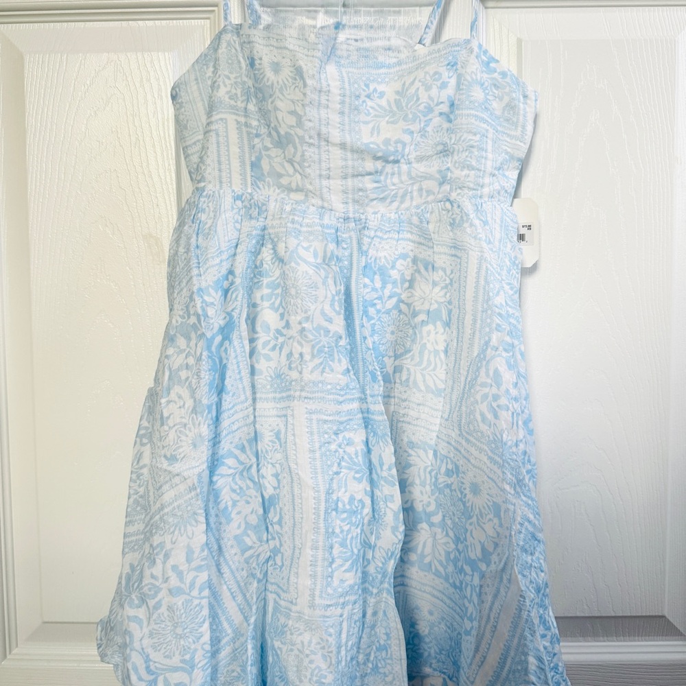 Altard State Blue/Ivory Floral Romper ( Size XS) - NEW
